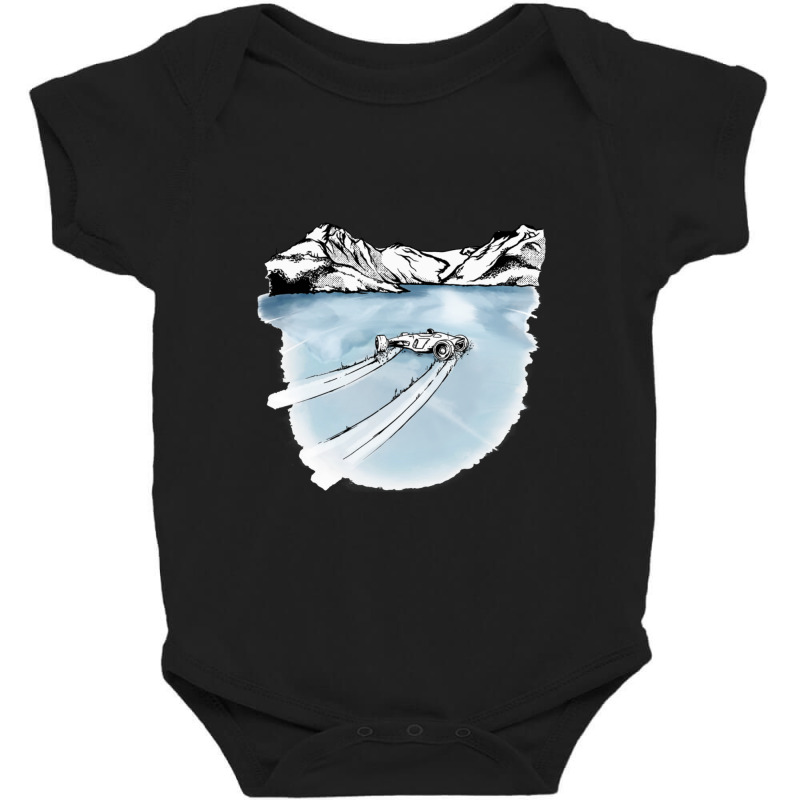 Trackmania - Arctic Lake Slide Baby Bodysuit by GaryDustinKnutson | Artistshot