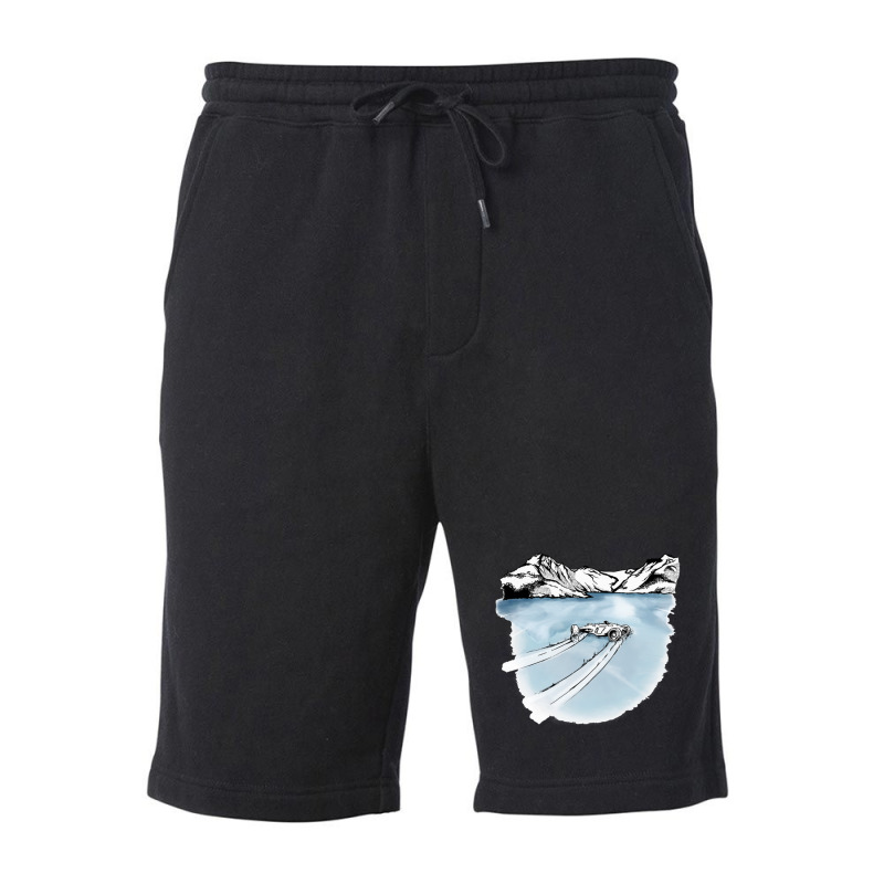 Trackmania - Arctic Lake Slide Fleece Short by GaryDustinKnutson | Artistshot