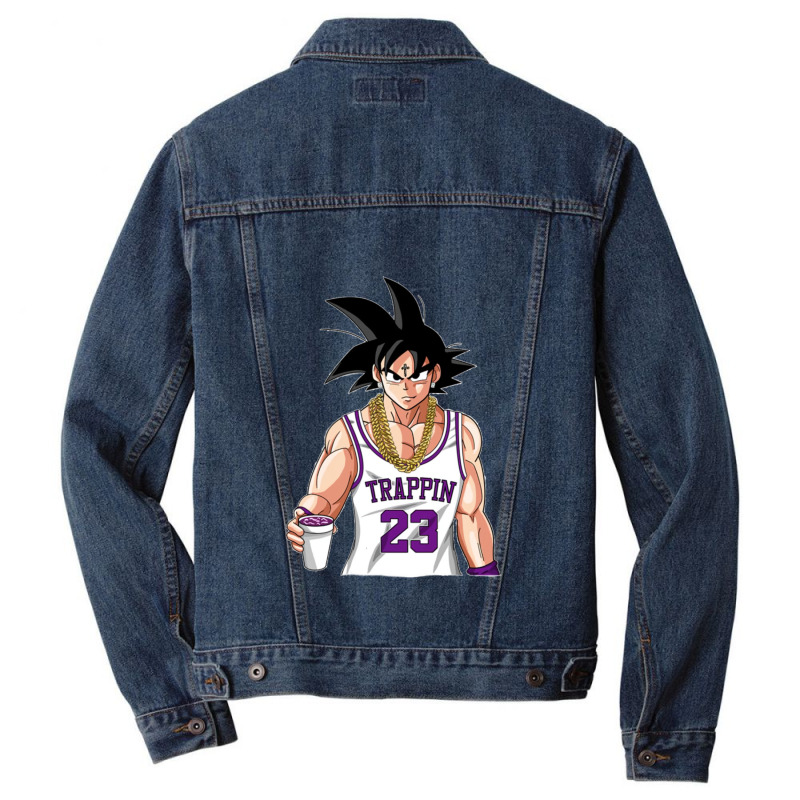 Trap Goku Men Denim Jacket | Artistshot