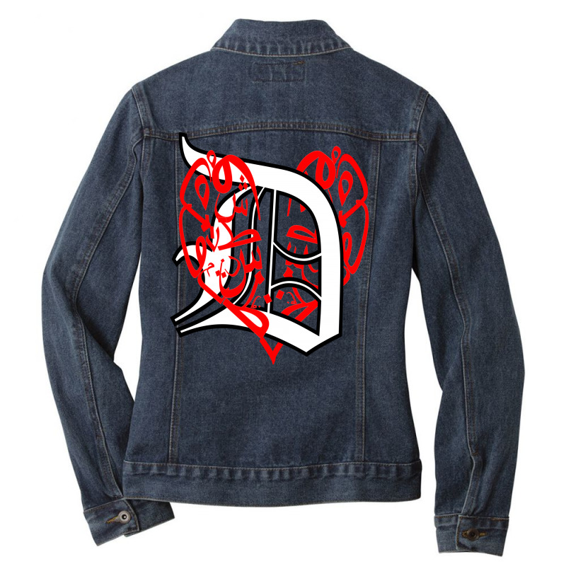 Cœur D Ladies Denim Jacket by nowlam | Artistshot