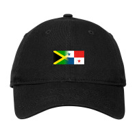 Jamaican Panamanian Flag Jamaica Panama T Shirt Adjustable Cap | Artistshot