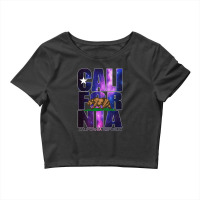 California Republic Galaxy Crop Top | Artistshot