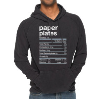 Paper Plates Nutrition Facts Thanksgiving Christmas T Shirt Vintage Hoodie | Artistshot