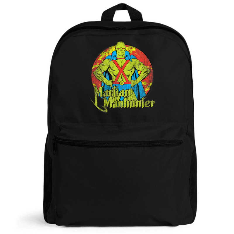 Justice League Martian Manhunter Circle Backpack | Artistshot