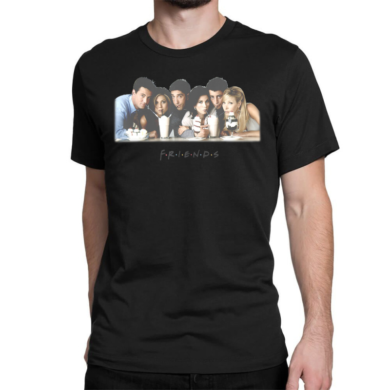 Friends Group Shot Milkshake Classic T-shirt by mckeebeckett3l9yxd | Artistshot