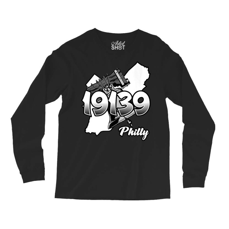 Philadelphia Silhouette With Zip Code 19139 And Liberty Bell Tank Top Long Sleeve Shirts | Artistshot