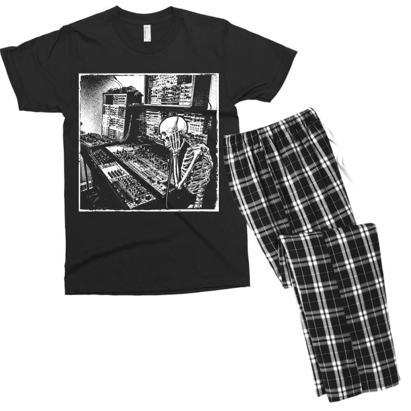 Electronic Music Synthesizer Techno Music Dj Producer T Shirt Men's T-shirt Pajama Set | Artistshot