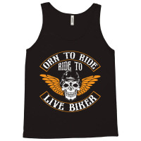 Born To Ride Tank Top | Artistshot