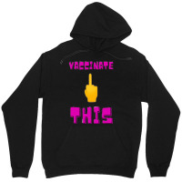 Vaccinate This Middle Finger Unisex Hoodie | Artistshot