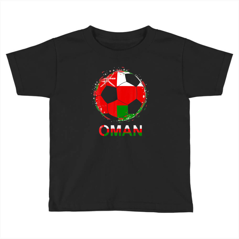 Oman Flag Jersey Supporter Omani Soccer Team Omani Toddler T-shirt by hingosjumiaht | Artistshot