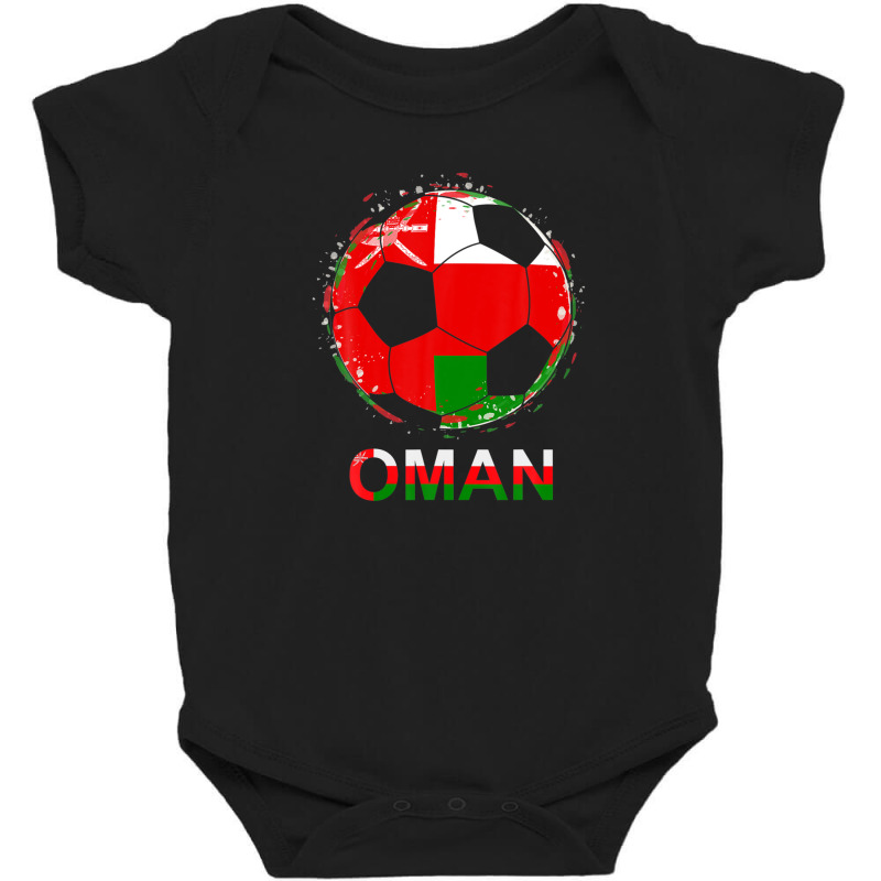 Oman Flag Jersey Supporter Omani Soccer Team Omani Baby Bodysuit by hingosjumiaht | Artistshot