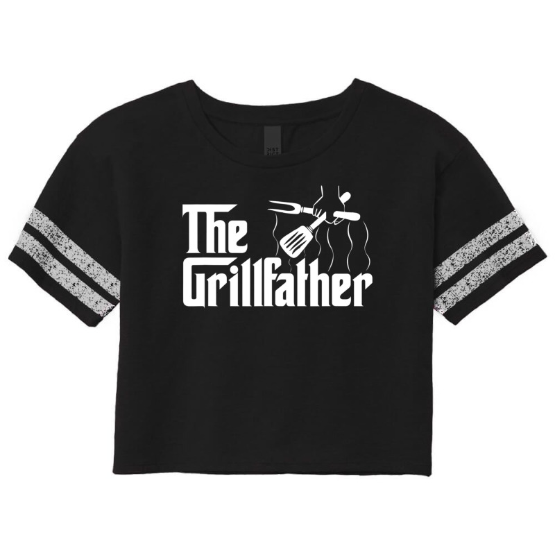 The Grillfather Bbq Grill & Smoker Barbecue Chef Scorecard Crop Tee by Elisaclothing | Artistshot