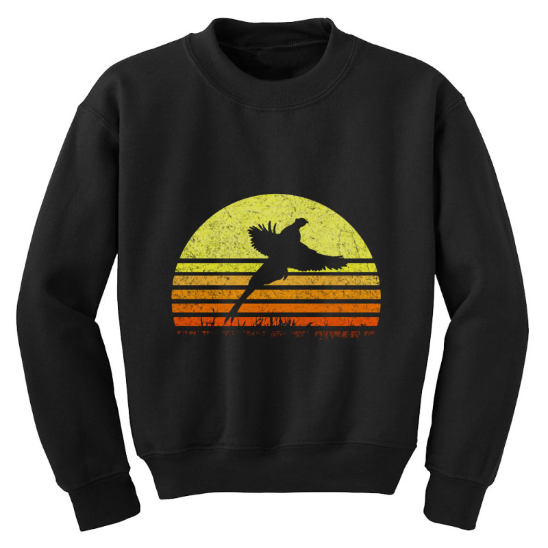 Pheasant Hunting South Dakota Upland Bird Game Hunter Retro Youth Sweatshirt | Artistshot