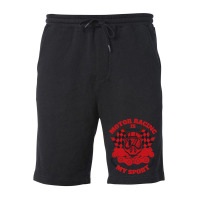 Motor Racing Is My Sport (2) Fleece Short | Artistshot