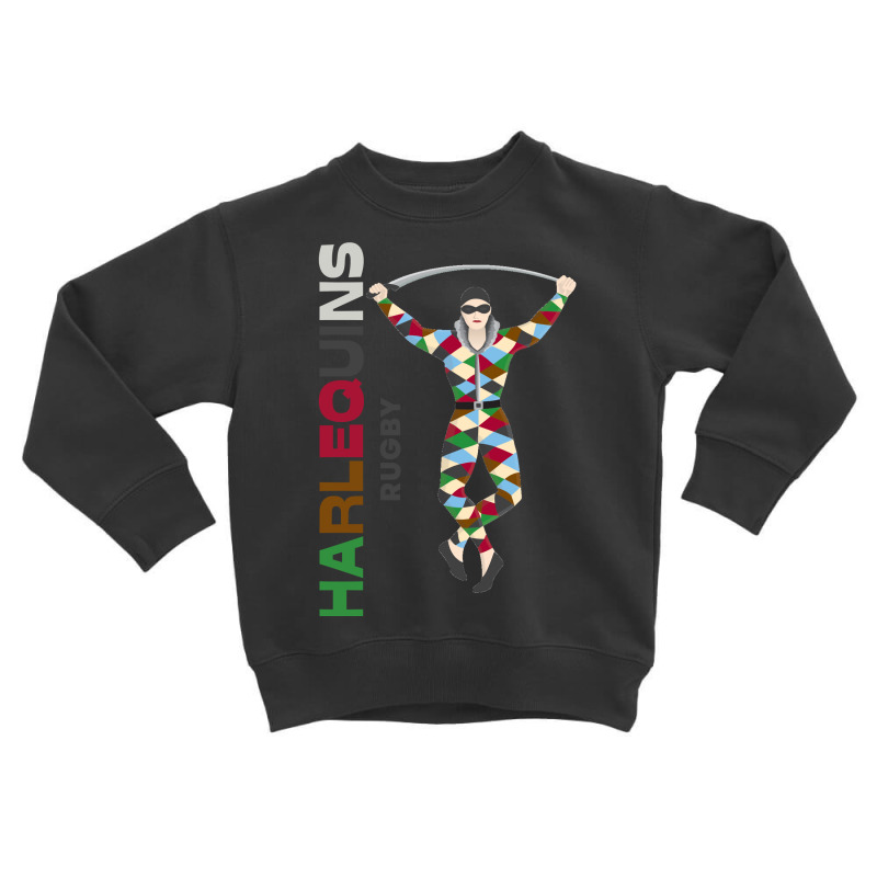 Harlequins Rugby Toddler Sweatshirt by JohnDavidMay | Artistshot