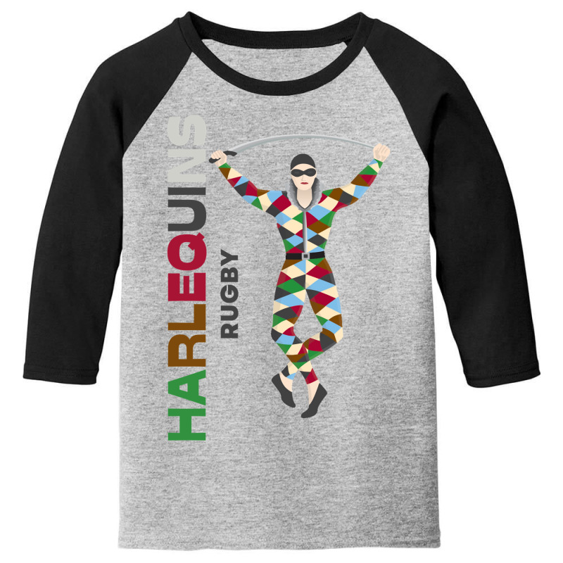 Harlequins Rugby Youth 3/4 Sleeve by JohnDavidMay | Artistshot