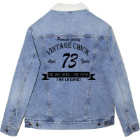 Wintage Chick 73 Unisex Sherpa-lined Denim Jacket | Artistshot