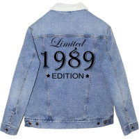 Limited Edition 1989 Unisex Sherpa-lined Denim Jacket | Artistshot