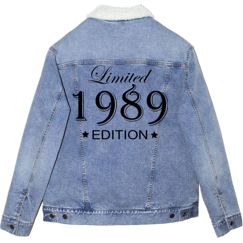 Limited Edition 1989 Unisex Sherpa-lined Denim Jacket | Artistshot