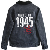 Made In 1945 All Original Parts Unisex Sherpa-lined Denim Jacket | Artistshot