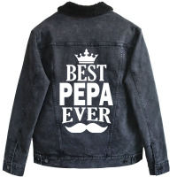 Best Pepa Ever Unisex Sherpa-lined Denim Jacket | Artistshot