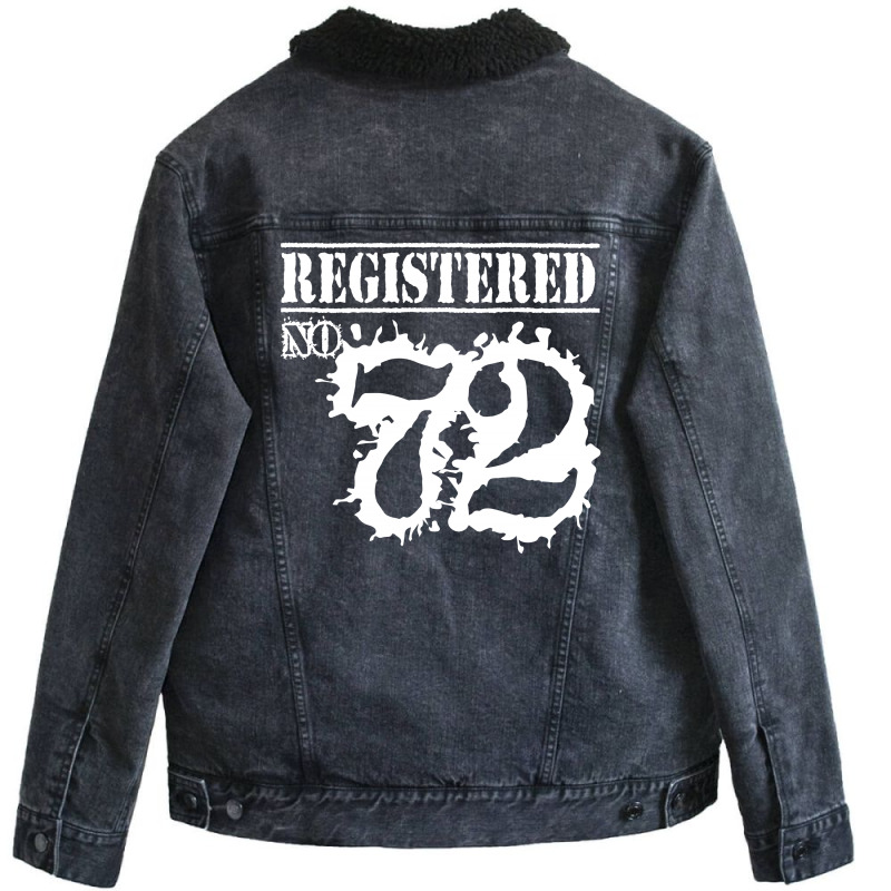 Registered No 72 Unisex Sherpa-lined Denim Jacket | Artistshot