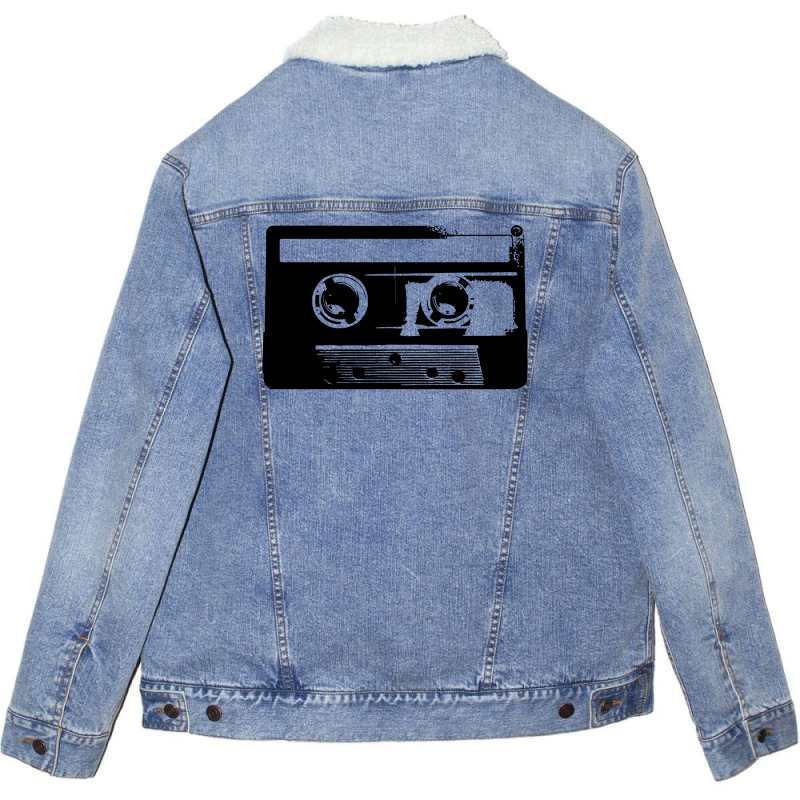 Cassette Tape Unisex Sherpa-lined Denim Jacket | Artistshot