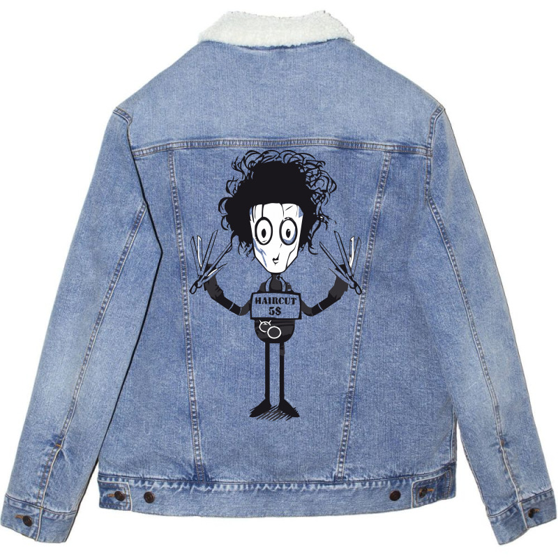 Barbershop Unisex Sherpa-lined Denim Jacket | Artistshot