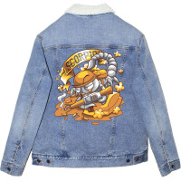 Scorpio Unisex Sherpa-lined Denim Jacket | Artistshot