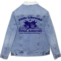 Little Lebowski Urban Achievers Unisex Sherpa-lined Denim Jacket | Artistshot