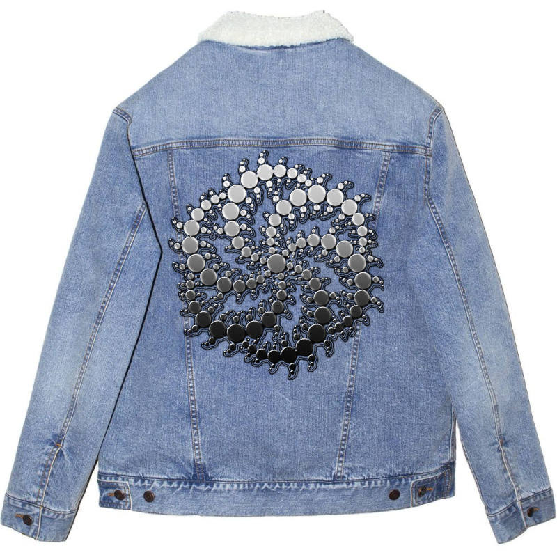 Dougitsmilkhill Unisex Sherpa-lined Denim Jacket | Artistshot