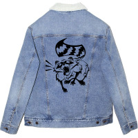 Rabid Racoon Unisex Sherpa-lined Denim Jacket | Artistshot