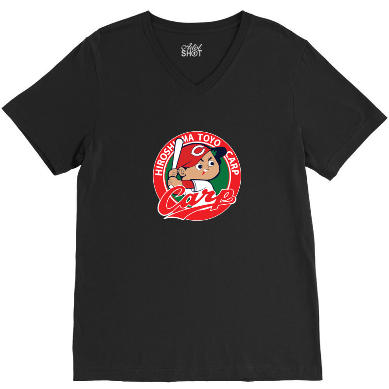 Hiroshima Toyo Carp V-neck Tee | Artistshot