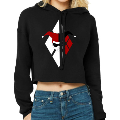 Harley Quinn Cropped Hoodie Designed By Micmat