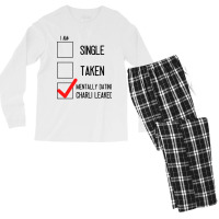 Mentally Dating Andrew Tate Men's Long Sleeve Pajama Set | Artistshot