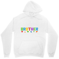 Brother Funny Blocks Master Builder Brick Builder Birthday Long Sleeve Unisex Hoodie | Artistshot