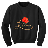 Womens Womens Latina Latinx Best Gift Rose Cute Hispanic Youth Sweatshirt | Artistshot