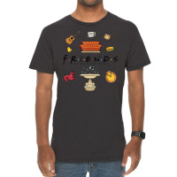 Friends Chibi Doodles Vintage T-shirt | Artistshot