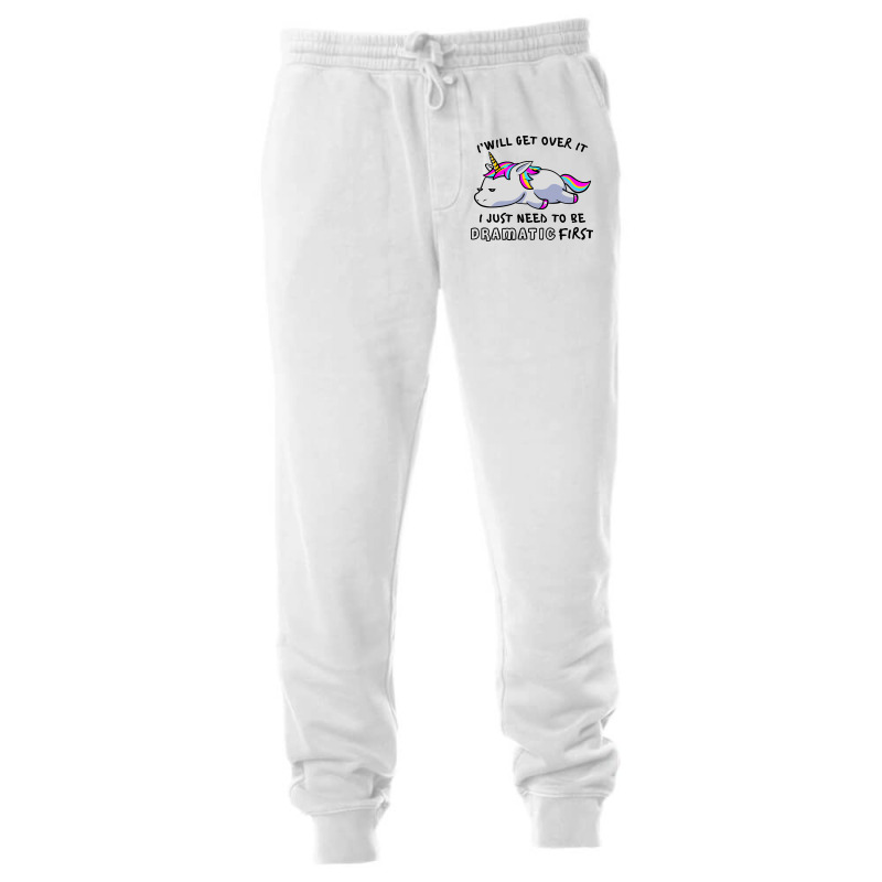 I Just Need To Be Dramatic Lazy Unicorn Unisex Jogger by celvin | Artistshot