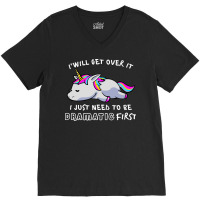 Unicorn Meme V-neck Tee | Artistshot