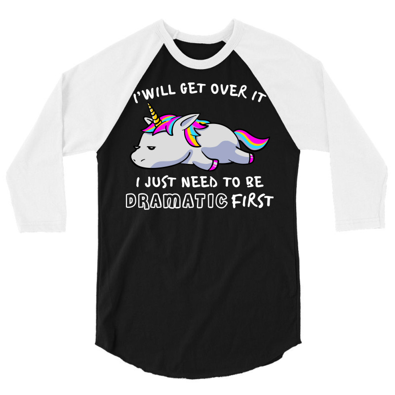 Unicorn Meme 3/4 Sleeve Shirt by celvin | Artistshot