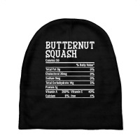 Thanksgiving Christmas Food Facts Butternut Squash Nutrition T Shirt Baby Beanies | Artistshot