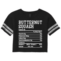 Thanksgiving Christmas Food Facts Butternut Squash Nutrition T Shirt Scorecard Crop Tee | Artistshot