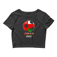 Oman Flag 2022 Supporter Omani Soccer Team Omani Crop Top | Artistshot