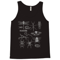 Minibeasts Insects And Invertebrates Drawings Tank Top | Artistshot