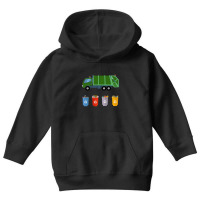 Recycling Trash Truck Garbage Truck Youth Hoodie | Artistshot