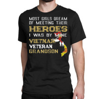 Vietnam Veteran Grandson Classic T-shirt | Artistshot