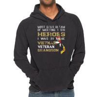 Vietnam Veteran Grandson Vintage Hoodie | Artistshot