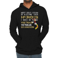 Vietnam Veteran Grandson Lightweight Hoodie | Artistshot