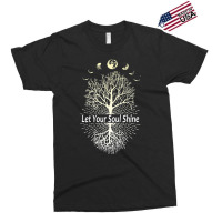 Phases Of The Moon Let Your Soul Shine Tree Exclusive T-shirt | Artistshot